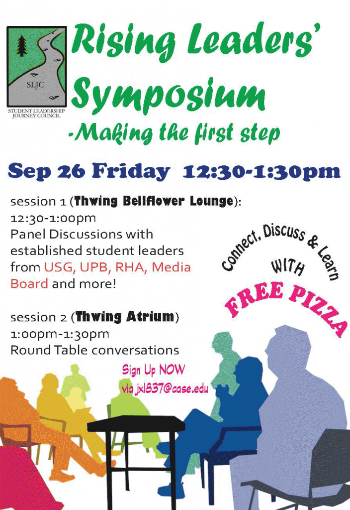 Rising Leaders Symposium flier