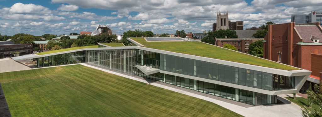 Tinkham Veale University Center at CWRU, from above