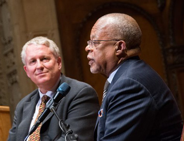 Peter Knox and Henry Louis Gates Jr.