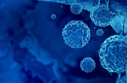 Photo illustration of cancer cells